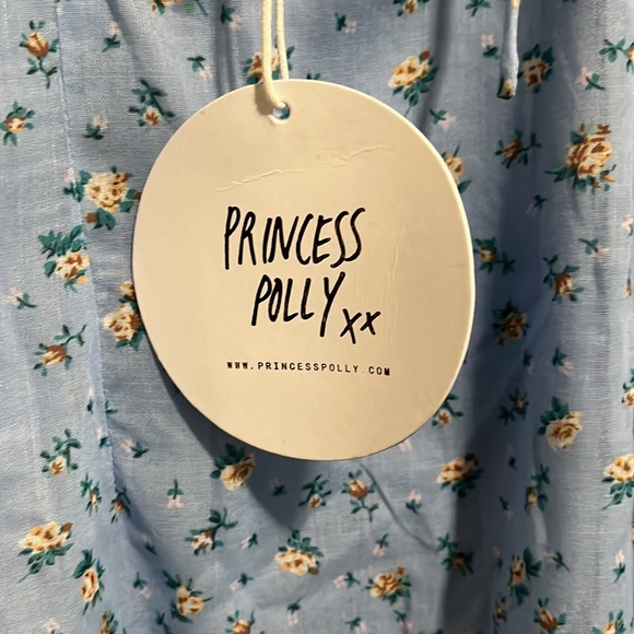 Princess Polly Light Blue Floral Mini Dress - Picture 10 of 14
